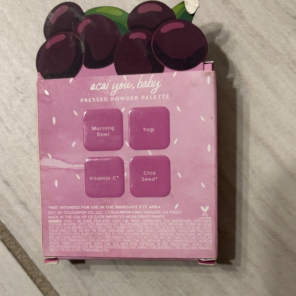 ColourPop Acai You Baby and On the Mango Shadow Set - Picture 5 of 6